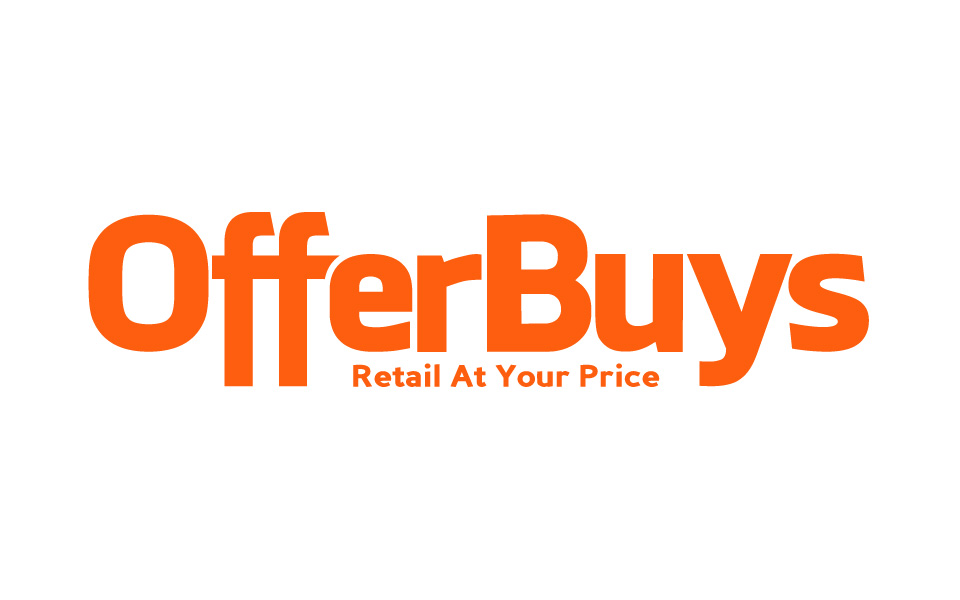 OfferBuys wordmark in orange with the line Retail At Your Price, on white.